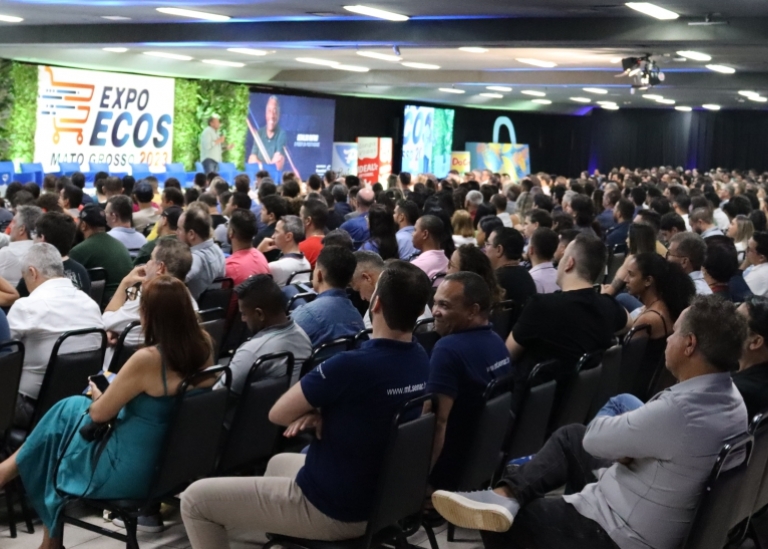 EXPO-ECOS 2023 - Palestra de Geraldo Rufino atrai mais de mil pessoas durante super evento