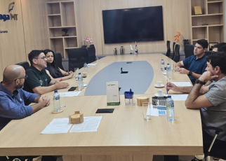 Reunião alinhamento parceria Sicredi