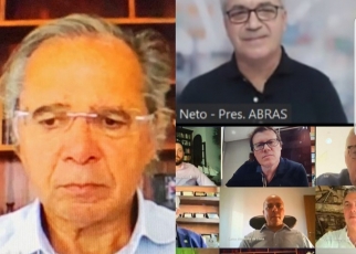 PRESIDENTE DA ABRAS PARTICIPA DE VIDEOCONFERÊNCIA COM O MINISTRO PAULO GUEDES